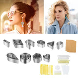 Polymer Clay Cutters DIY Craft 10 Shapes Earrings Ear Hooks Pendants
