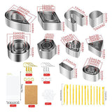 Polymer Clay Cutters Set Jewelry Making Tools
