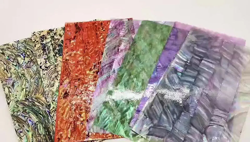14x24cm Cotton Paper Craft Shell Sheets