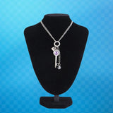 Velvet Jewelry Necklace Pendant Neck Model Display Stand Holder