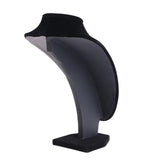Velvet Jewelry Necklace Pendant Neck Model Display Stand Holder