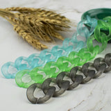 Transparent Acrylic Link Bead Chain for Jewelry Making DIY Bag Decoration