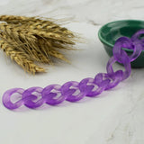 Transparent Acrylic Link Bead Chain for Jewelry Making DIY Bag Decoration