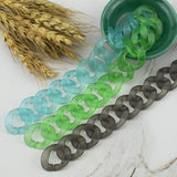Transparent Acrylic Link Bead Chain for Jewelry Making DIY Bag Decoration