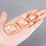 Metal Binder Rings 5pcs Loose-leaf Paper Book Index Cards Album Binding Clip Hol