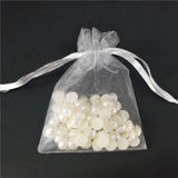 Organza Drawstring Bag Jewelry Pouch Christmas Wedding Gift Bags - 25/50 Pcs