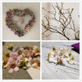 Artificial Flower Mini Silk Daisy Head DIY Garland Home Valentine Wedding