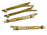 25 Barrette Clips Clamps Hair Bow Pins 60mm DIY Craft