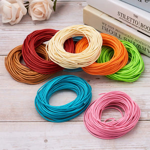 25 Bundles Waxed Polyester Cord for Bracelet DIY Accessories