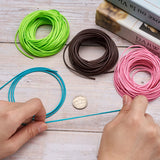 25 Bundles Waxed Polyester Cord for Bracelet DIY Accessories