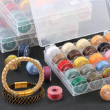 25 Colors Waxed Thread for Leather Stitching DIY