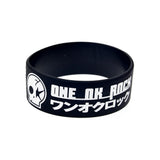 25 PCS One Ok Rock Silicone Rubber Wristband Music Gift Bangle 1 Inch Wide