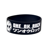 25 PCS One Ok Rock Silicone Rubber Wristband Music Gift Bangle 1 Inch Wide