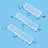 25 Packs DIY Bookmark Resin Mold with Colorful Tassels for Jewelry Craft