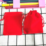 25 Pcs Velvet Gift Bags Drawstring Jewelry Packaging 7x9 9x12
