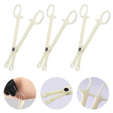 25 Pcs Disposable Puncture Clips Diaphragm Forceps Ear Belly Piercing