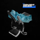 25 Acrylic Display Holder Easel Stands for Rocks Minerals Agate
