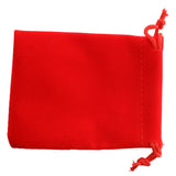 25 Pack Red Velvet Jewelry Bags