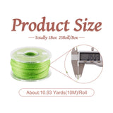 25 Colors Waxed Cotton Cord Beading Thread Braided Thread String Jewelry Making