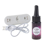 25g LED UV Resin & 6W UV LED Lamp Dryer Kit for Jewelry Making