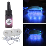 25g LED UV Resin & 6W UV LED Lamp Dryer Kit for Jewelry Making