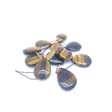 Tiger Eye Teardrop Crystal Quartz Agate Stone Beads DIY Jewelry Pendant
