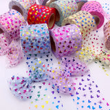 25 Yards Mickey Shoe Flower DIY Hair Accessories Ribbon Decoration