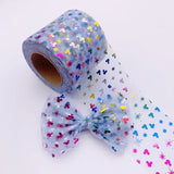 25 Yards Mickey Shoe Flower DIY Hair Accessories Ribbon Decoration
