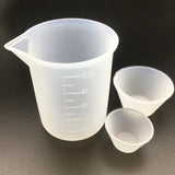 250/350/750/100ml Silicone Measuring Cup Split Cup Resin Silicone Mould