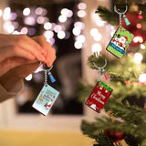 250 Pcs Sublimation Blanks Keychain 2.4in Double Side Keychain