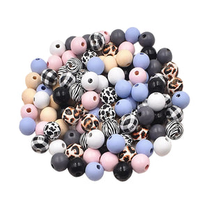 250 Round Wooden Beads 16mm DIY Necklace Bracelet Jewelry Crafts Earrings Kids