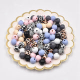 250 Round Wooden Beads 16mm DIY Necklace Bracelet Jewelry Crafts Earrings Kids