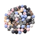 250 Round Wooden Beads 16mm DIY Necklace Bracelet Jewelry Crafts Earrings Kids
