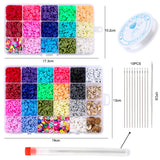 Polymer Clay Beads Kit for Jewelry Making DIY Set + Tools