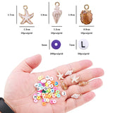 Polymer Clay Beads Kit for Jewelry Making DIY Set + Tools