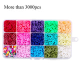Polymer Clay Beads Kit for Jewelry Making DIY Set + Tools