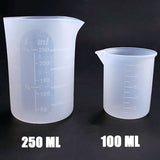 250ml Split Cup for DIY Jewelry Making Epoxy Resin Crystal Scale