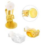 250Pcs Non-Pierced Ears Comfortable Clip-on Earring Findings