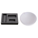 250g Ceramic Bowl with Graphite Ingot for Silver Melting