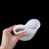 250ml Silicone Measuring Cup Clear Graduated Epoxy Split Cup for DIY Crafts