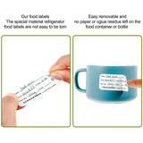 250pcs 2.5x5.0cm Removable Self-adhesive Sticker Marked Label