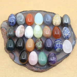 Natural Quartz Reiki Healing Crystal Polished Egg