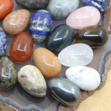 Natural Quartz Reiki Healing Crystal Polished Egg