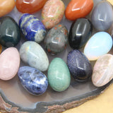 Natural Quartz Reiki Healing Crystal Polished Egg