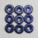 25MM Agate Pendant Necklace with Safety Buckle Amulet