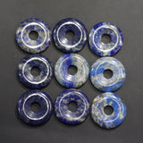 25MM Agate Pendant Necklace with Safety Buckle Amulet