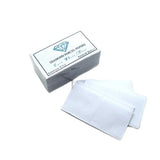 25PCS Diamond Parcel Papers Yellow 45X80MM Jewelry Packing Accessories