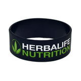25PCS Healthy Active Lifestyle Silicone Bracelet 1 Inch Wide Slogan Jewelry