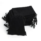 25Pcs 7x9cm Velvet Drawstring Pouch Bag/Jewelry Bag