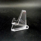 25Pcs Coin Holder Clear Acrylic Easel Stands Display Storage Rack